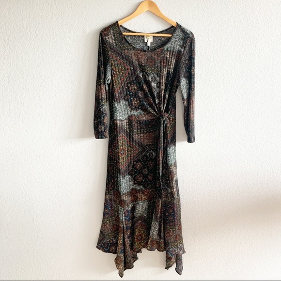 Anthropologie Dresses & Skirts - Anthropologie Fig & Flower Long Sleeve Maxi Dress